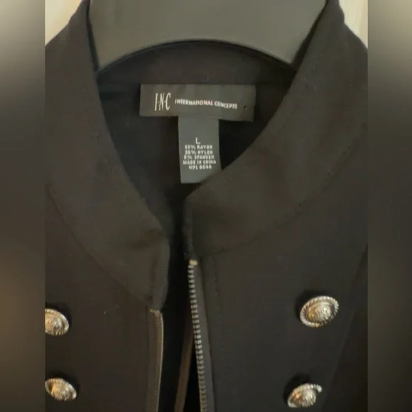 INC Zip Blazer (1 DAY SPECIAL) - Picture 4 of 4